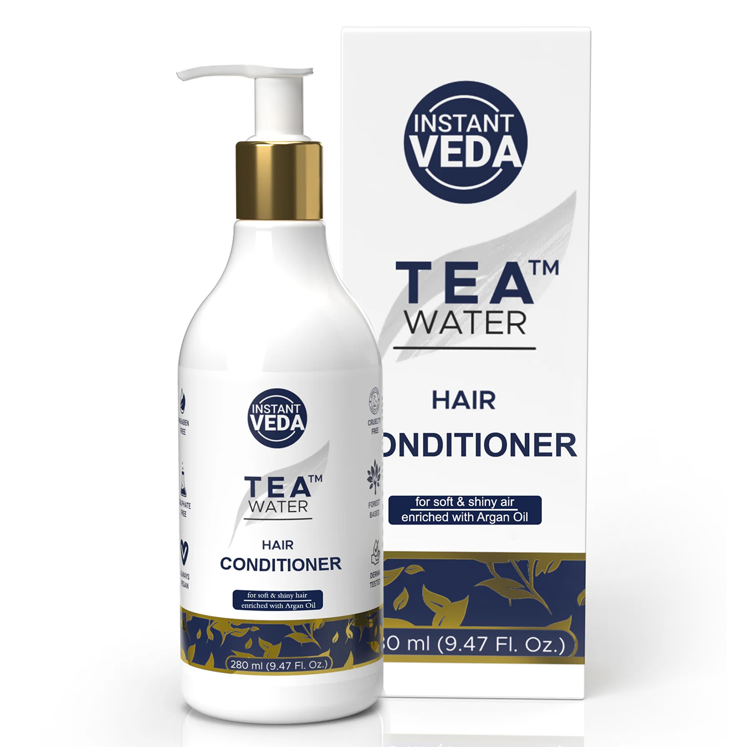 Instant Veda Tea Water Hair Conditioner Bottle of 280 ML