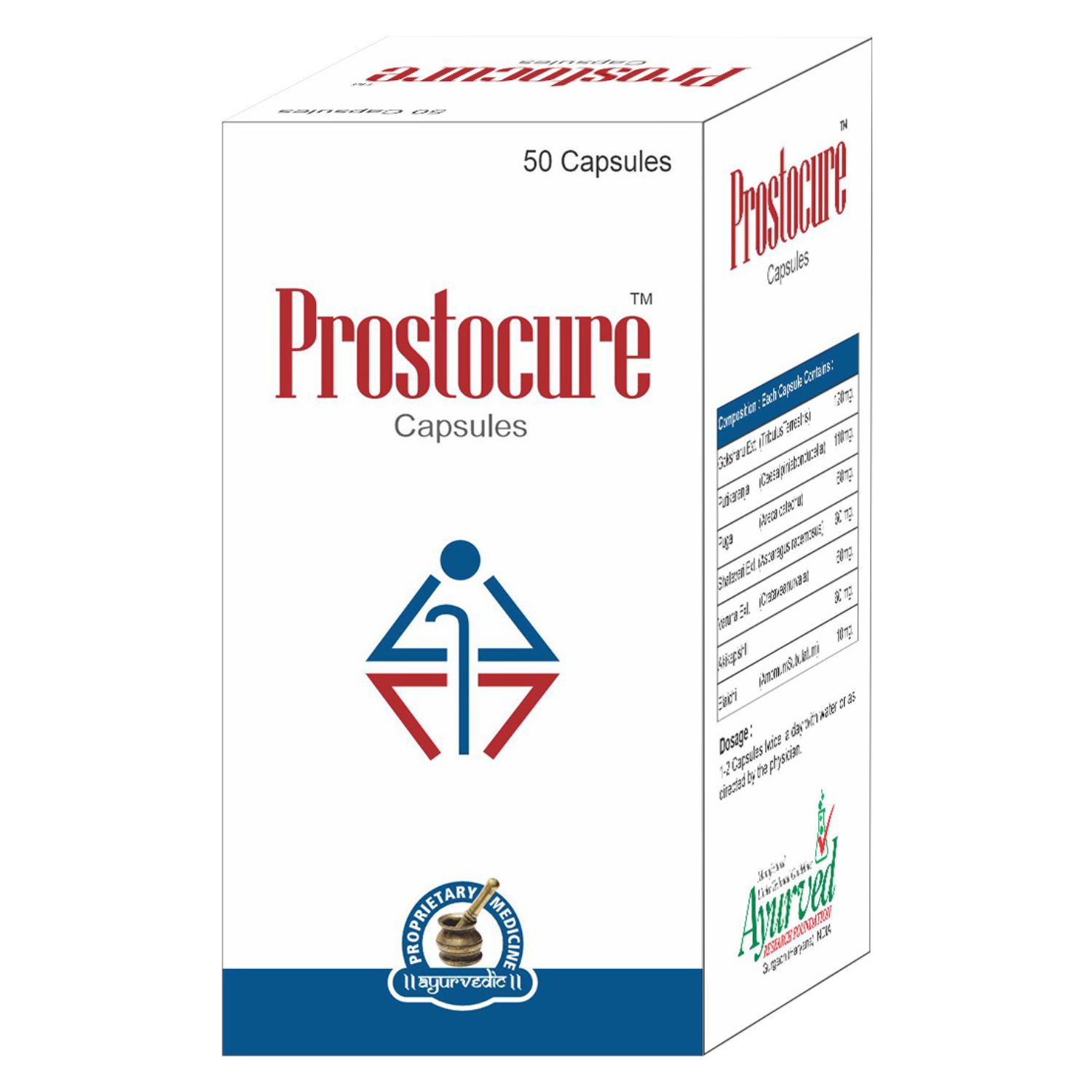 Dharmanis International Prostocure Capsules Strip of 50 QTY