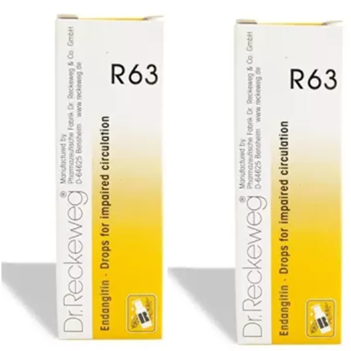 Dr Reckeweg R63 Endangitin  pack of 2 Bottle of 44 ML