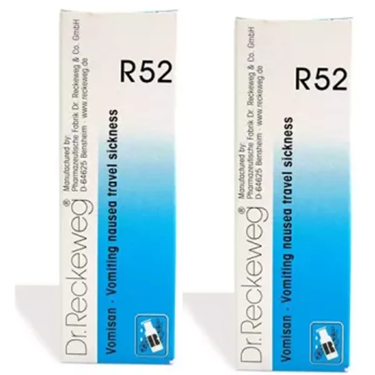 Dr Reckeweg R52 Vomisan 2  pack of 2 Bottle of 44 ML
