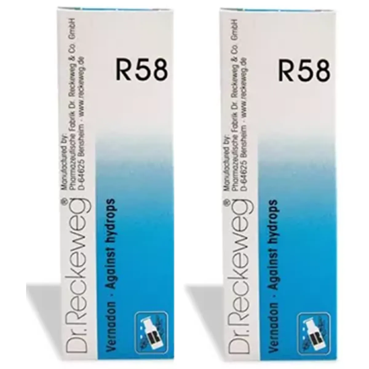 Dr Reckeweg R58 Vernadon  pack of 2 Bottle of 44 ML