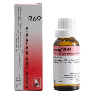 Dr Reckeweg R69 Intercostal Bottle of 22 ML