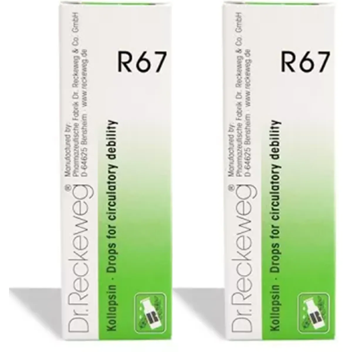 Dr Reckeweg R67 Kollapsin  pack of 2 Bottle of 44 ML