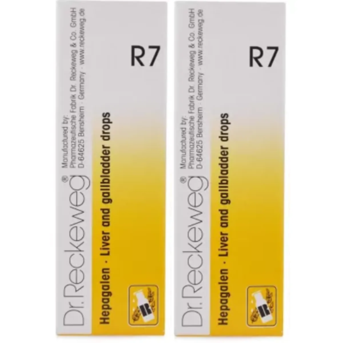 Dr Reckeweg R7 Hepagalen  pack of 2 Bottle of 44 ML
