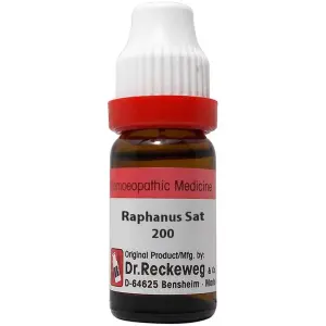 Dr Reckeweg Raphanus Sativus 200CH Bottle of 11 ML