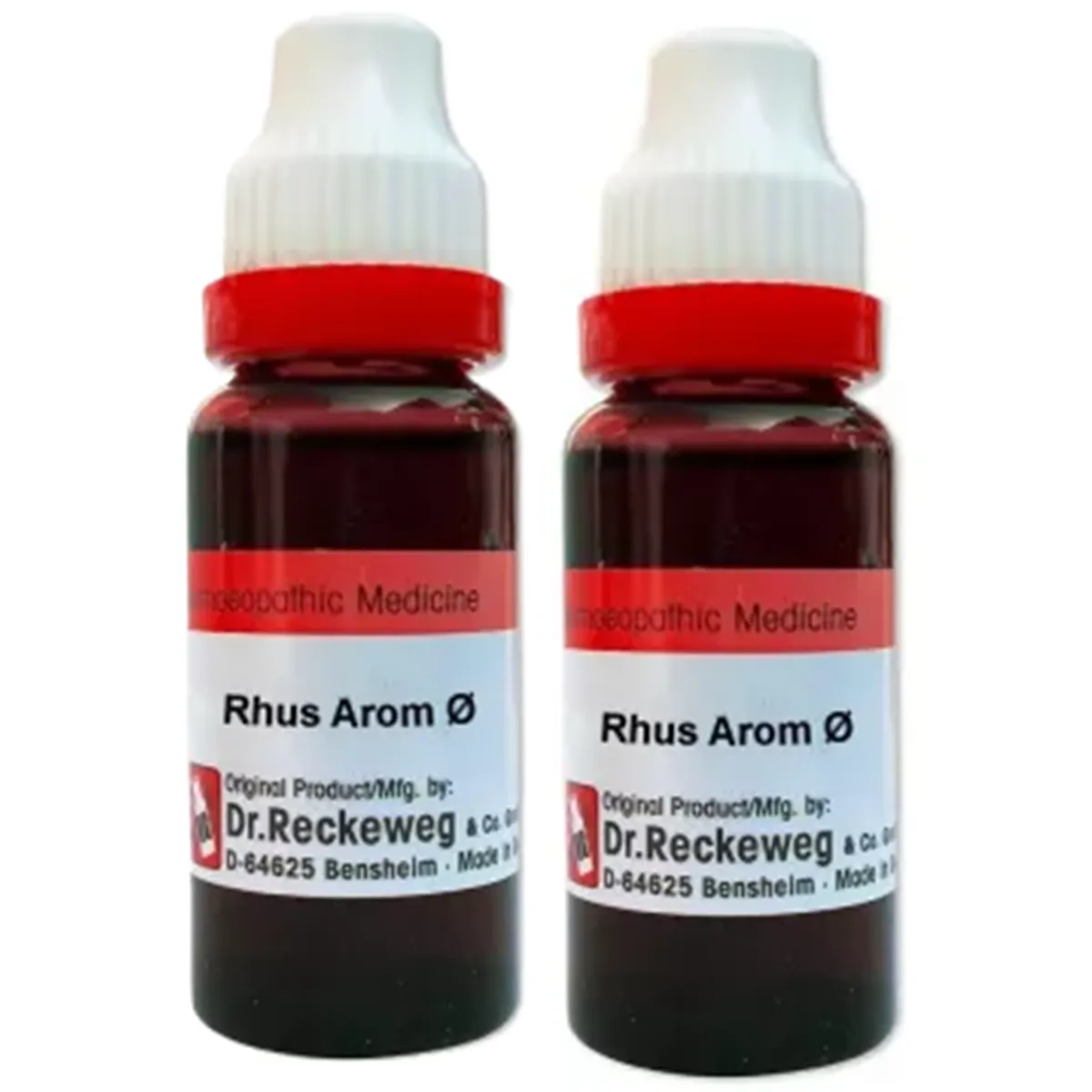 Dr Reckeweg Rhus Aromatica 1X  pack of 2 Bottle of 40 ML