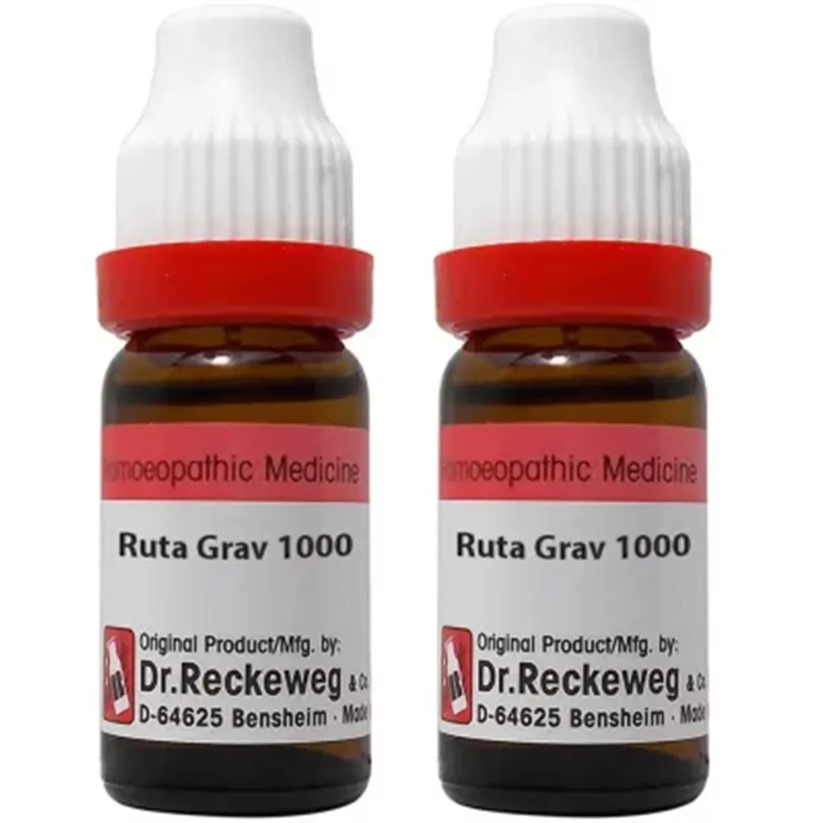 Dr Reckeweg Ruta Graveolens 1M   pack of 2 Bottle of 22 ML