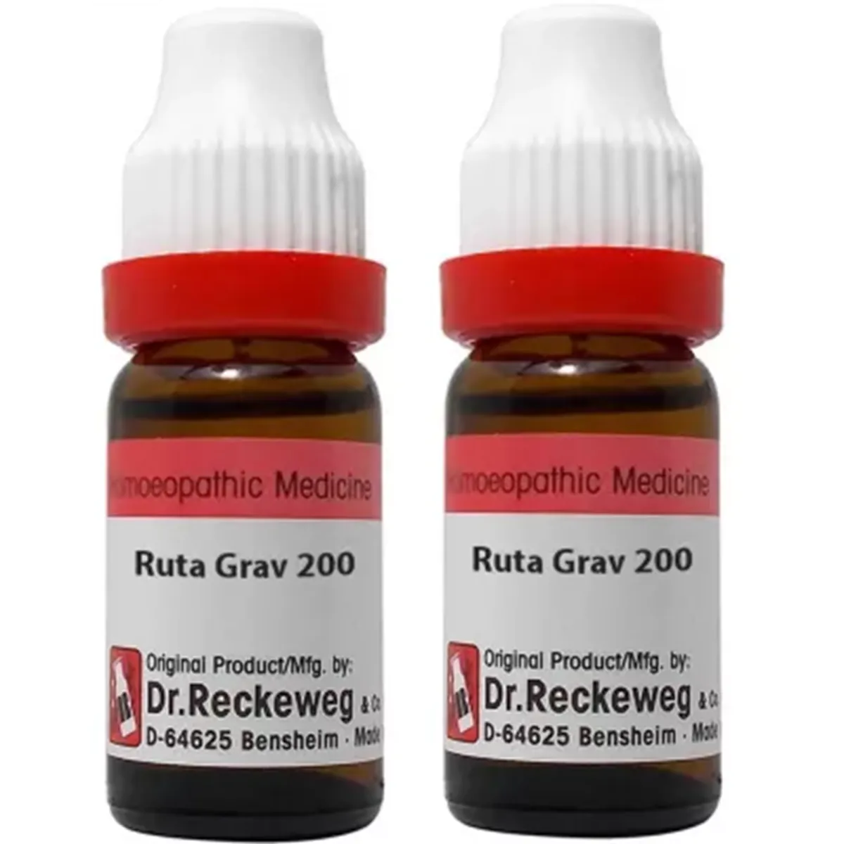Dr Reckeweg Ruta Graveolens 200 CH   pack of 2 Bottle of 22 ML