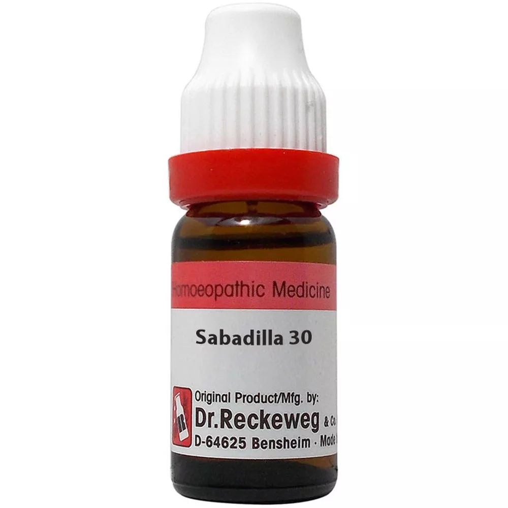 Dr Reckeweg Sabadilla 30 CH Bottle of 11 ML