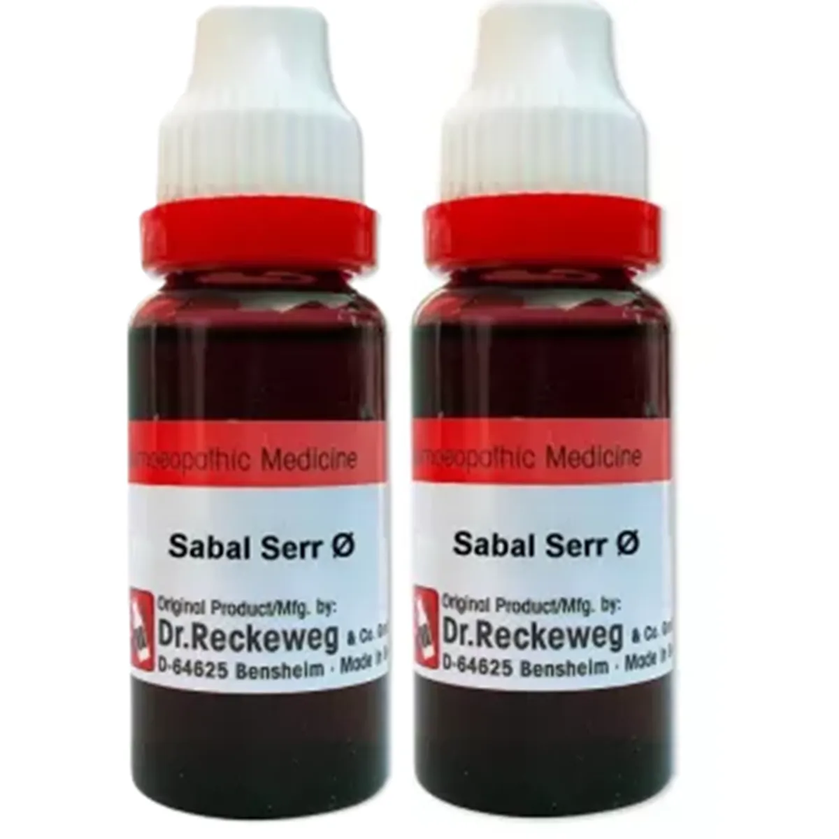 Dr Reckeweg Sabal Serrulata 1X pack of 2 Bottle of 40 ML