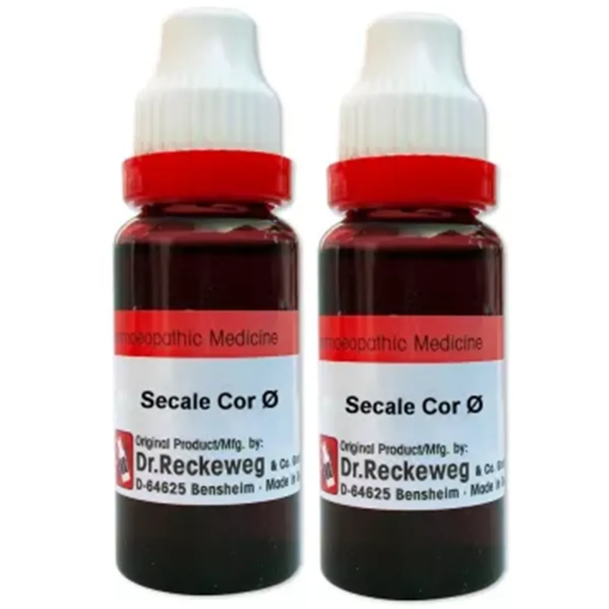 Dr Reckeweg Secale Cornutum 1X  pack of 2 Bottle of 40 ML
