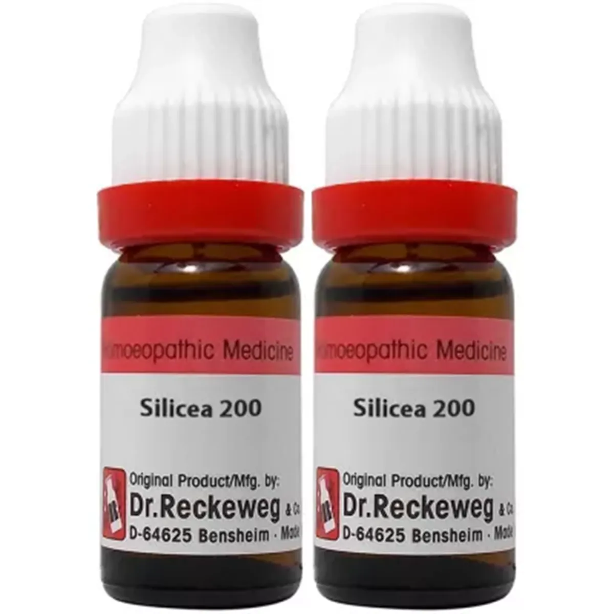 Dr Reckeweg Silicea 200 CH     pack of 2 Bottle of 22 ML