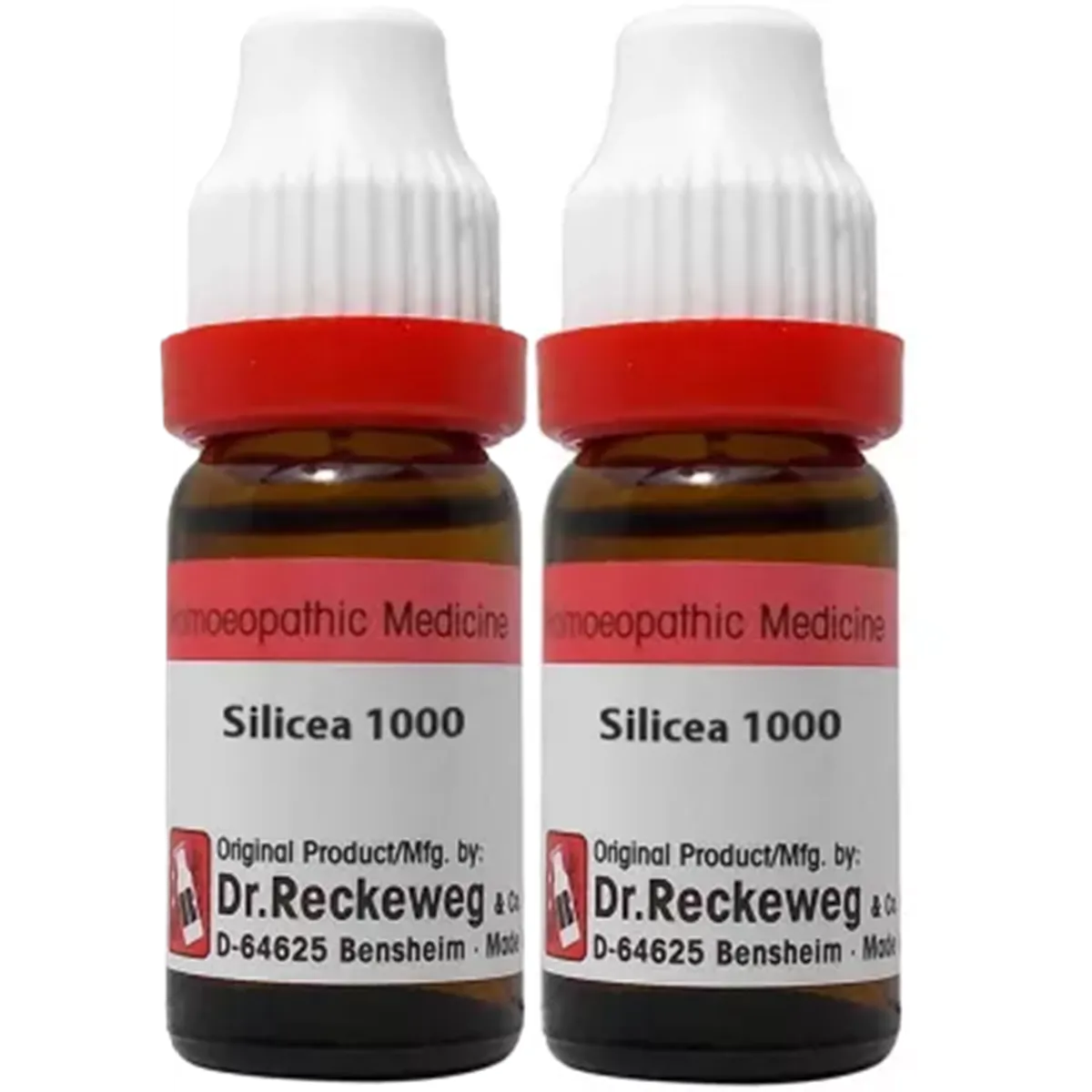 Dr Reckeweg Silicea 1M 1000     pack of 2 Bottle of 22 ML