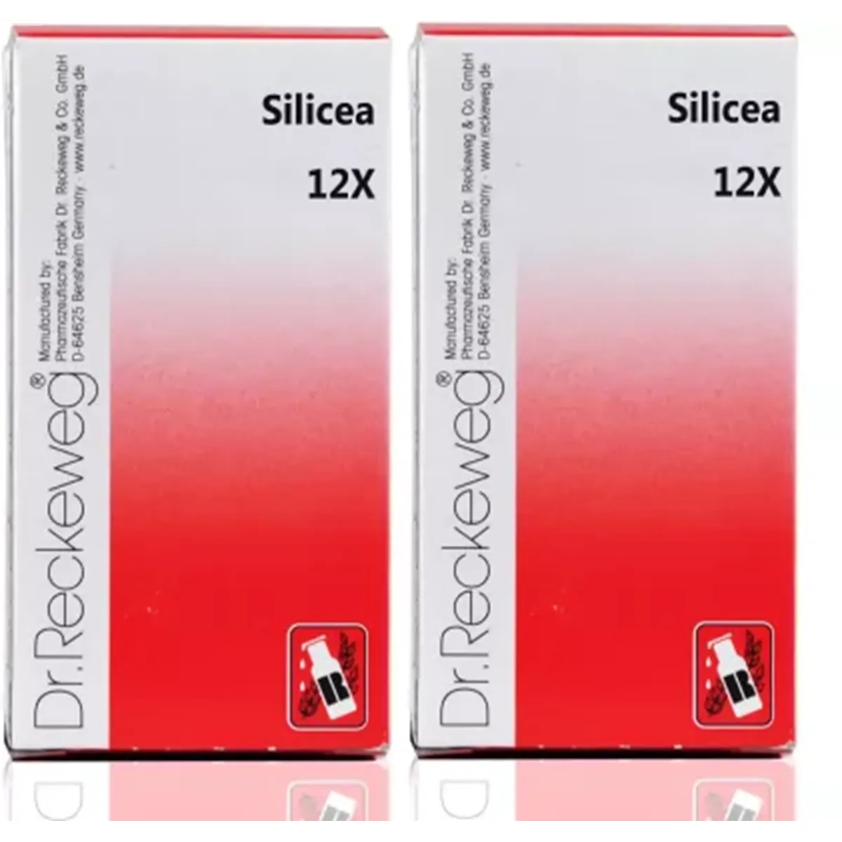 Dr Reckeweg Silicea 12X  pack of 2 Jar of 40 GM