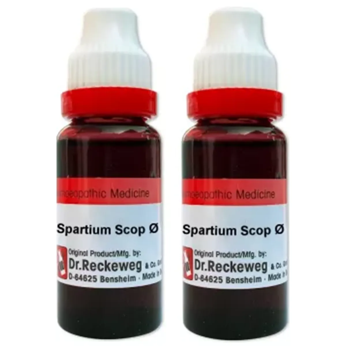Dr Reckeweg Spartium Scopari  1X  pack of 2 Bottle of 40 ML
