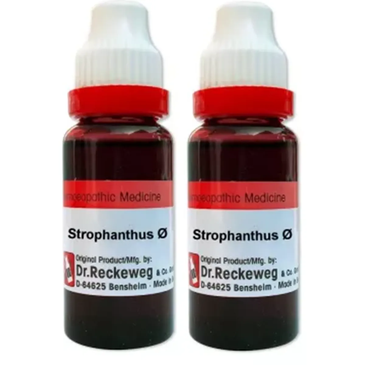 Dr Reckeweg Strophanthus His  1X   pack of 2 Bottle of 40 ML