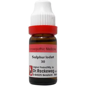 Dr Reckeweg Sulphur Iodatum 30 CH Bottle of 11 ML
