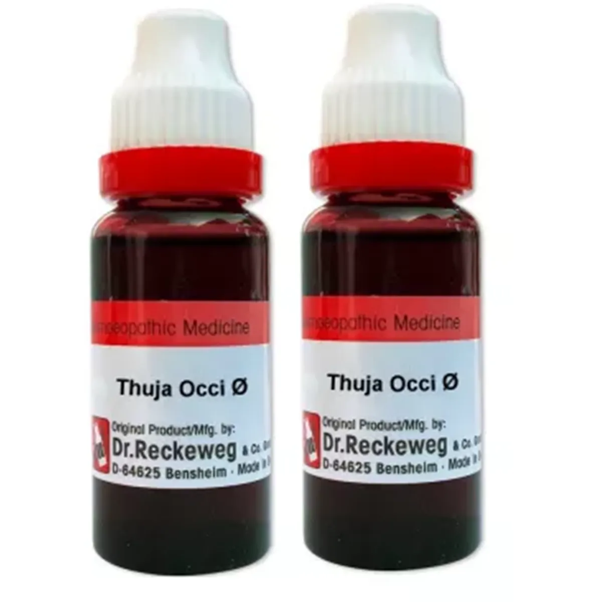 Dr Reckeweg Thuja Occidental 1X pack of 2 Bottle of 40 ML