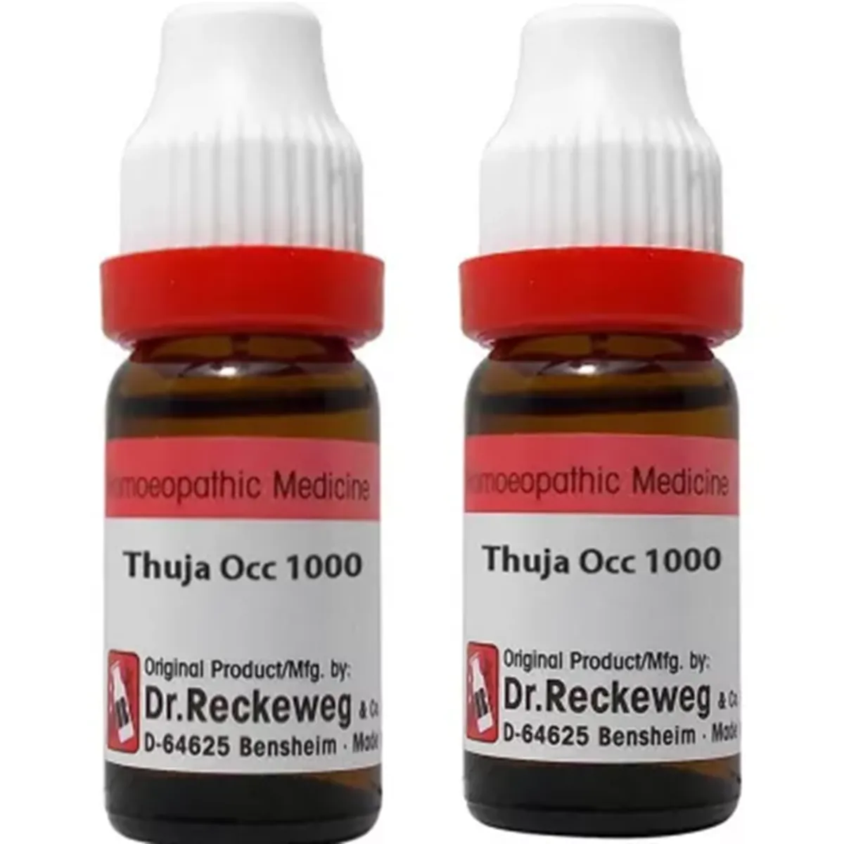 Dr Reckeweg Thuja Occidental 1M pack of 2 Bottle of 22 ML