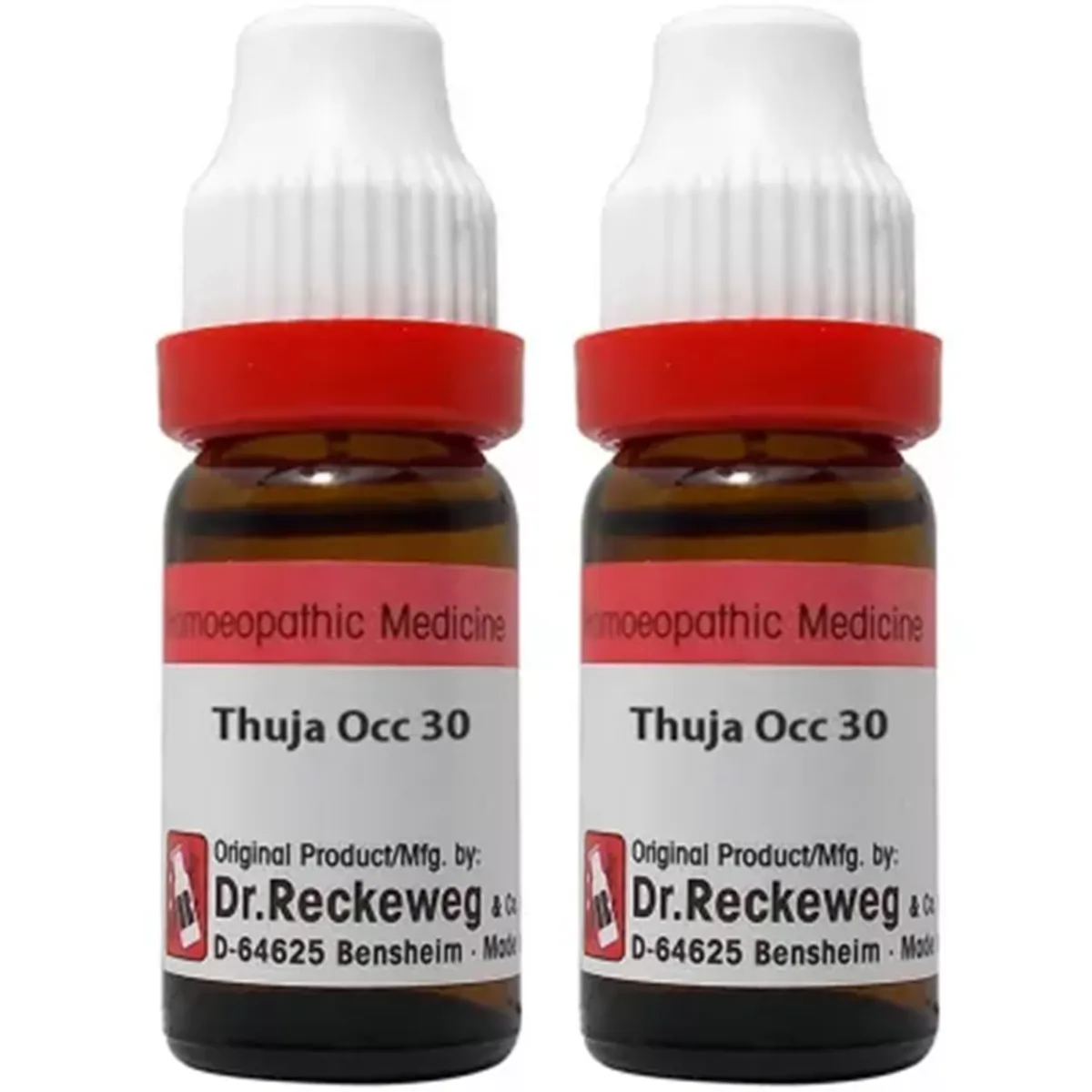 Dr Reckeweg Thuja Occidental 30 CH pack of 2 Bottle of 22 ML