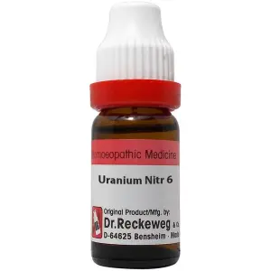 Dr Reckeweg Uranium Nitricum 6 CH Bottle of 11 ML