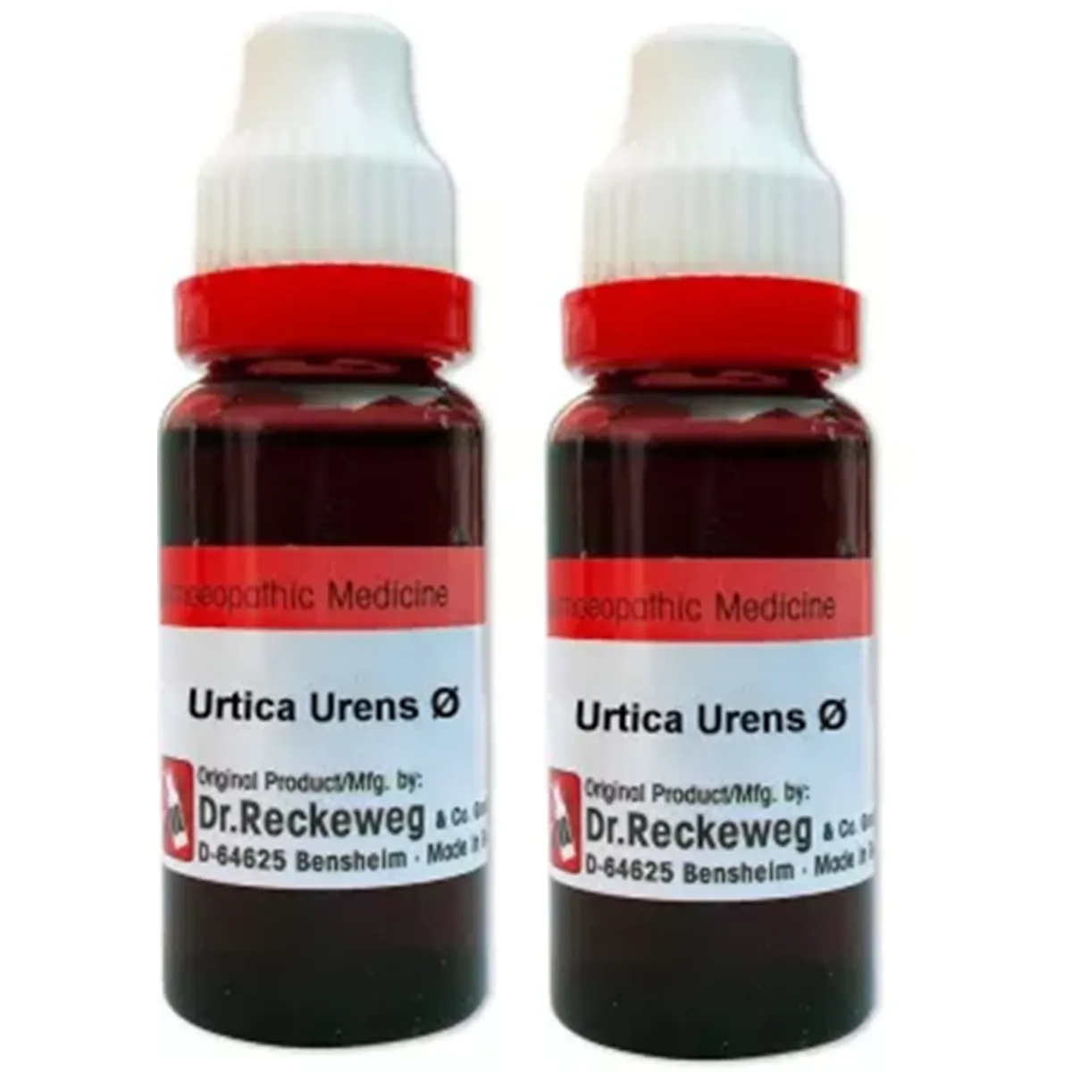 Dr Reckeweg Urtica Urens 1X  pack of 2 Bottle of 40 ML