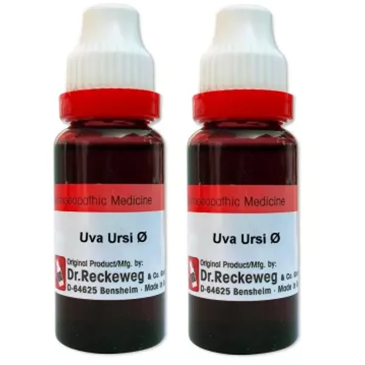 Dr Reckeweg Uva Ursi 1X Q   pack of 2 Bottle of 40 ML