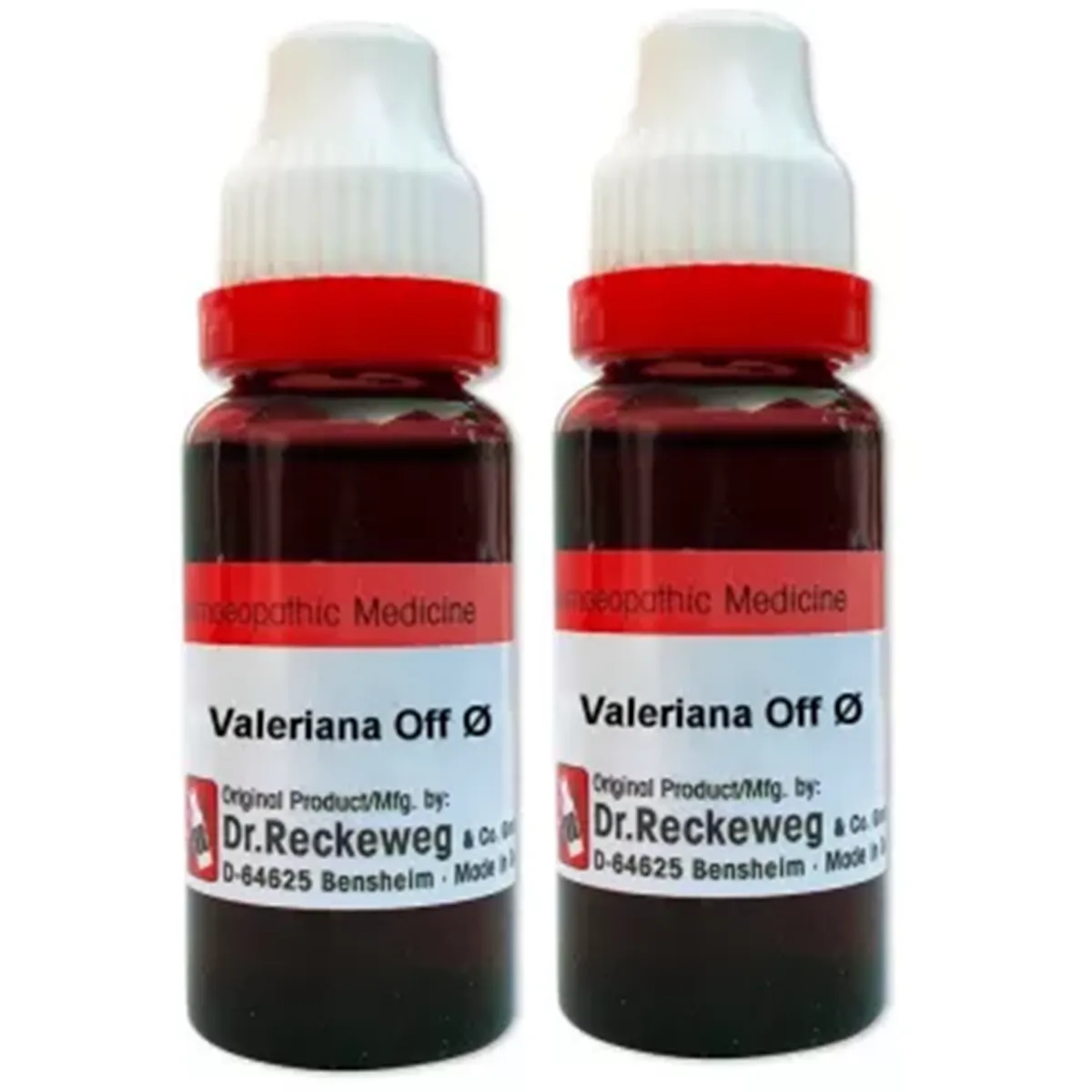 Dr Reckeweg Valeriana Offici  1X  pack of 2 Bottle of 40 ML