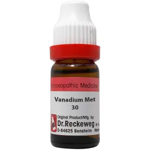Dr Reckeweg Vanadium Metalli 30 CH Bottle of 11 ML