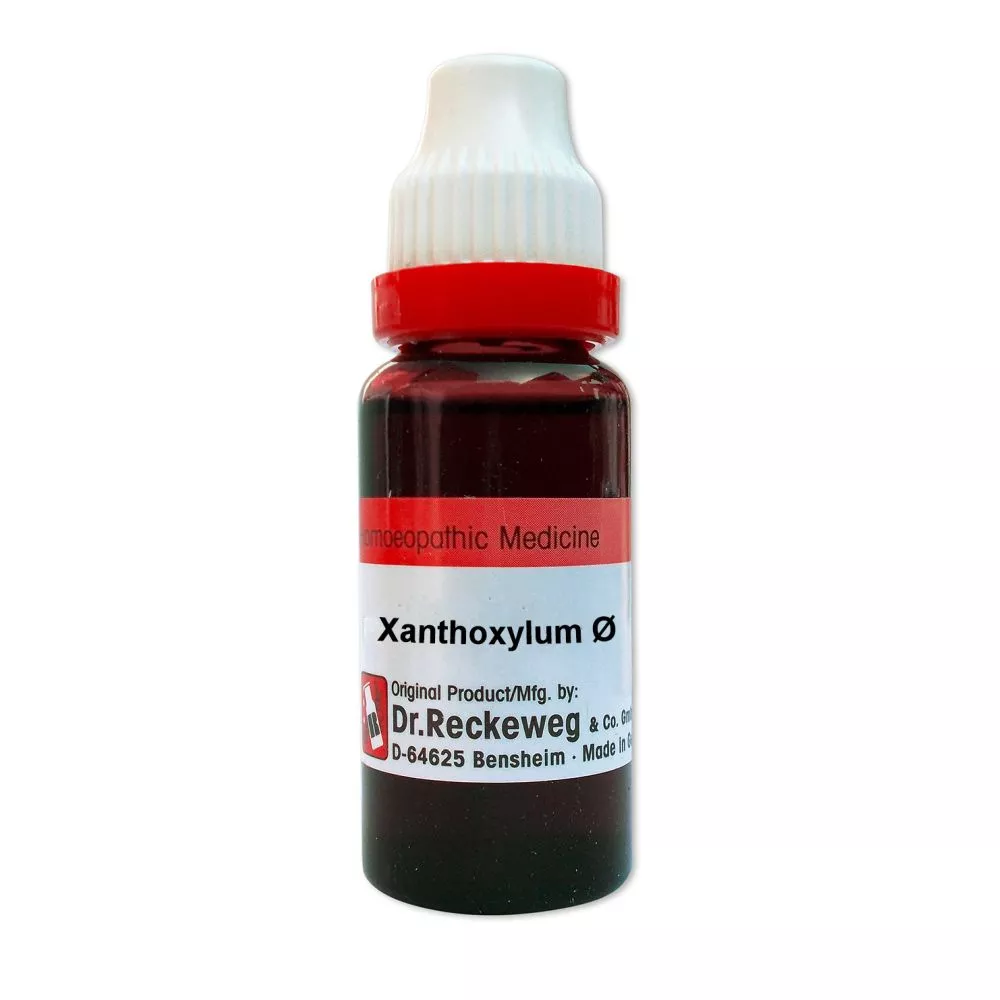 Dr Reckeweg Xanthoxylum Frax  1X Bottle of 20 ML