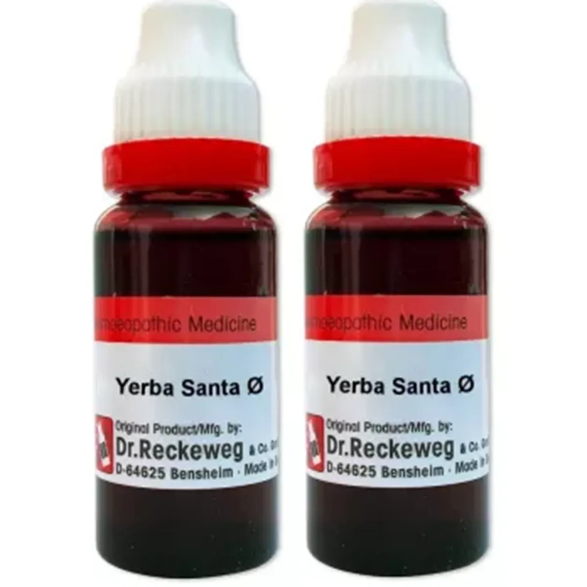 Dr Reckeweg Yerba Santa Eri 1X   pack of 2 Bottle of 40 ML