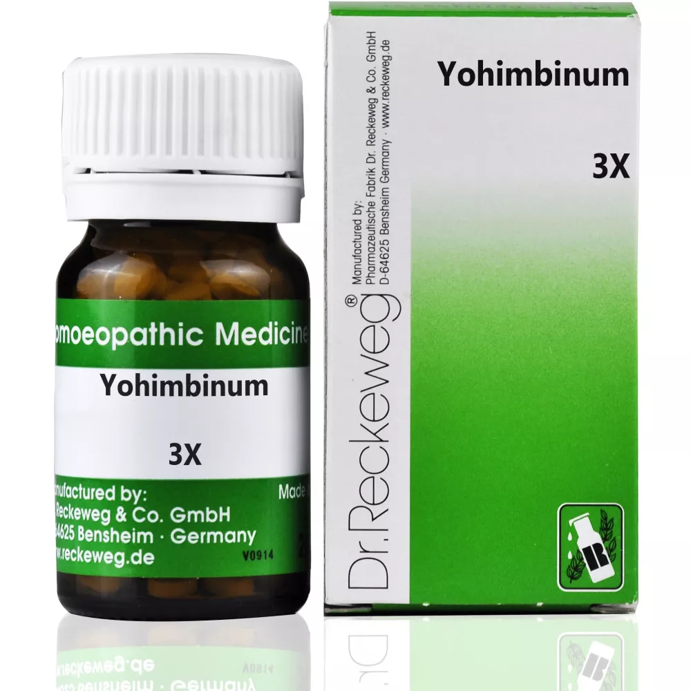 Dr Reckeweg Yohimbinum 3X Jar of 40 GM