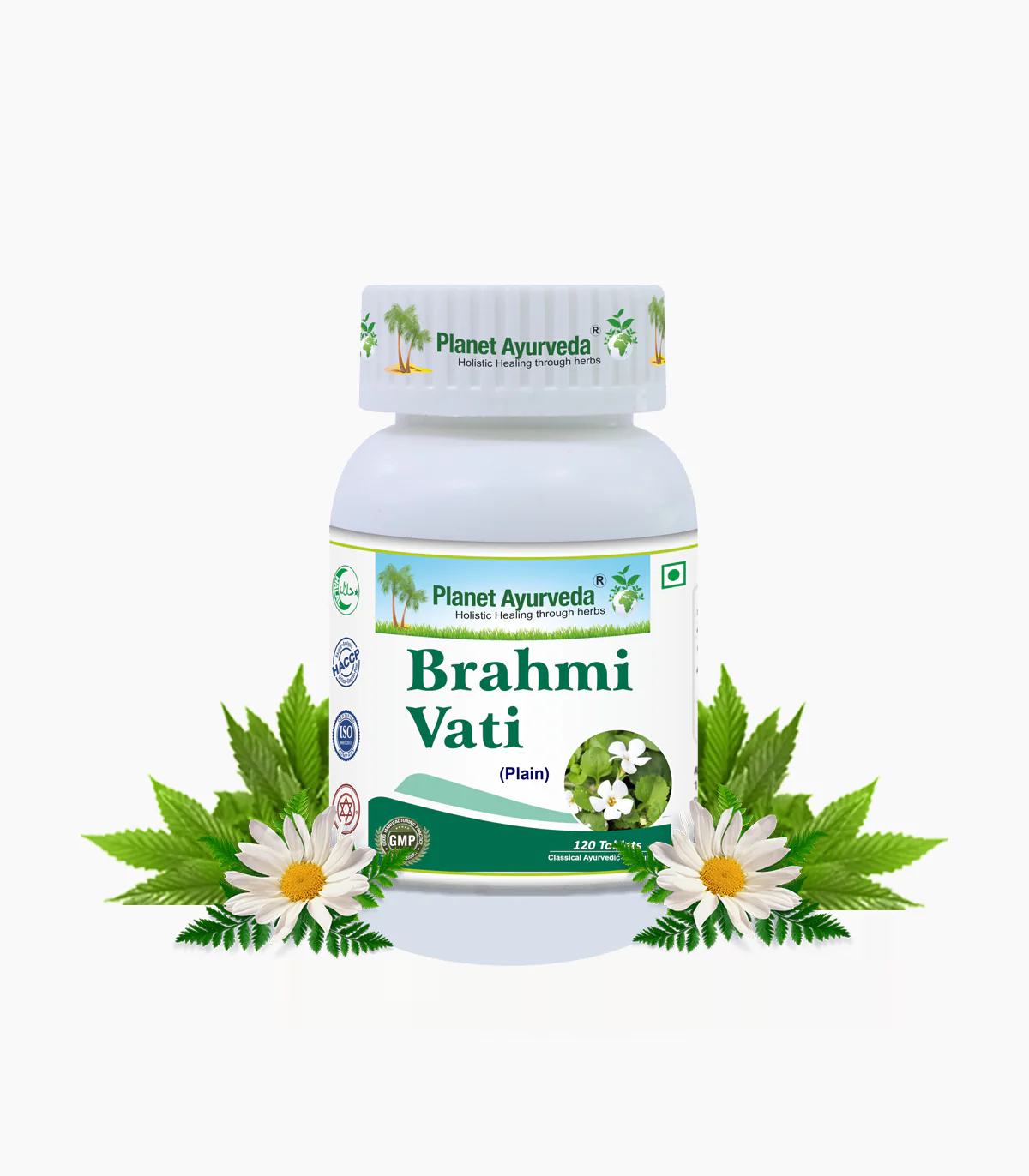 Planet Ayurveda BRAHMI VATI Bottle of  120 Tablet