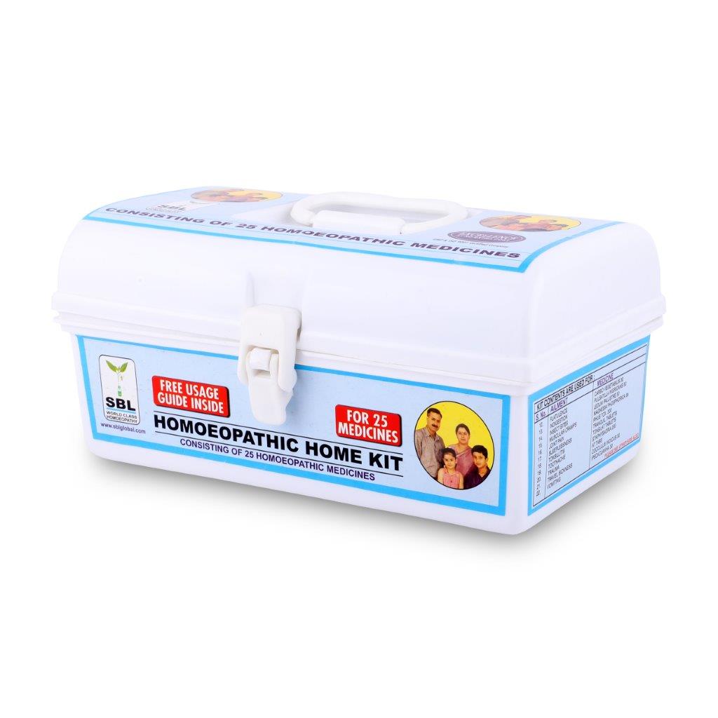 SBL 119 Homeopathic Home Kit With Burn Spray Combo Of 2 Kits of 1 QTY