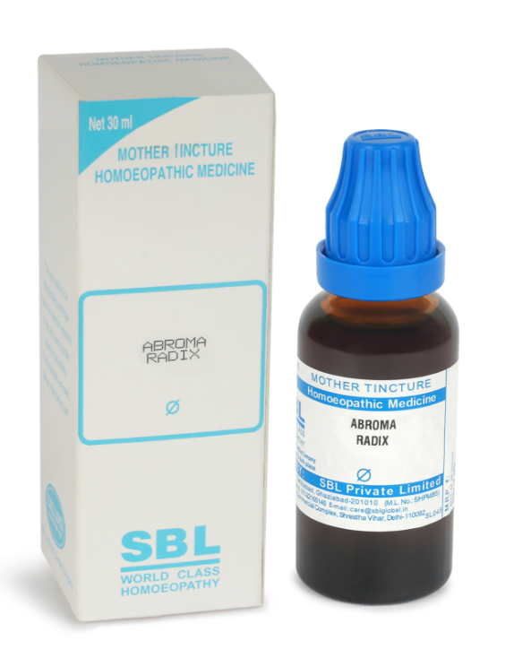 SBL Abroma Radix Mother Tincture Q Bottle of 30 ML