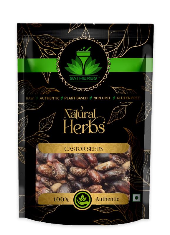 SAI HERBS Castor Bean Packet of 100 GM
