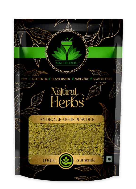SAI HERBS Andrographis Powder Packet of 100 GM