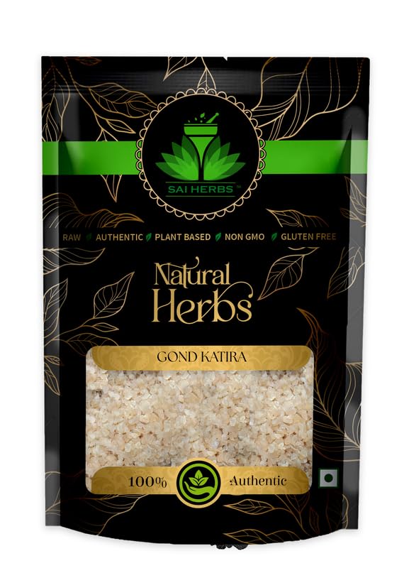 SAI HERBS Gond Katira Packet of 100 GM