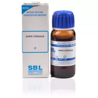 SBL Ammi Visnaga Mother Tincture Q Bottle of 30 ML