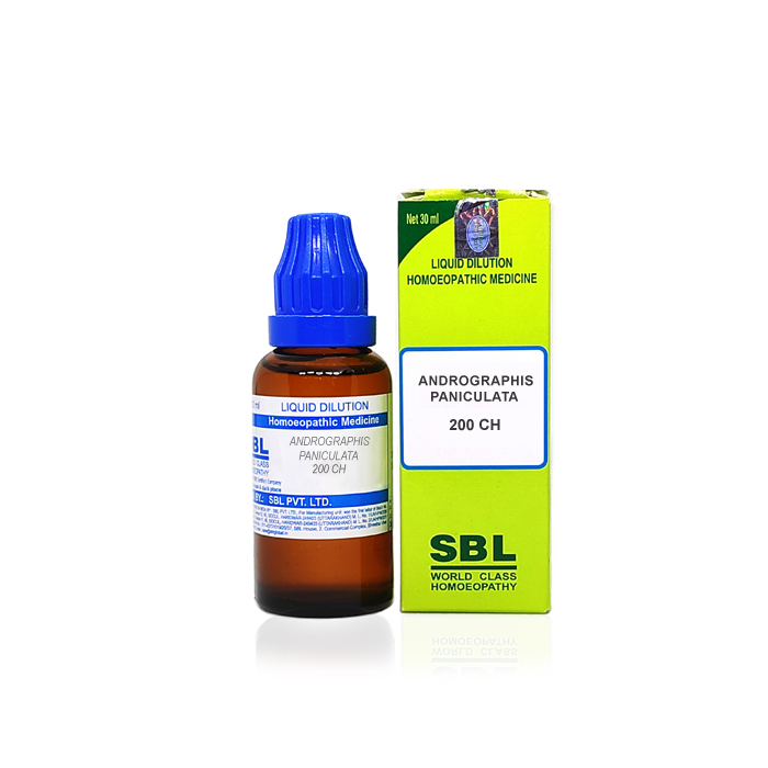 SBL Andrographis Paniculata Dilution 200 CH Bottle of 30 ML