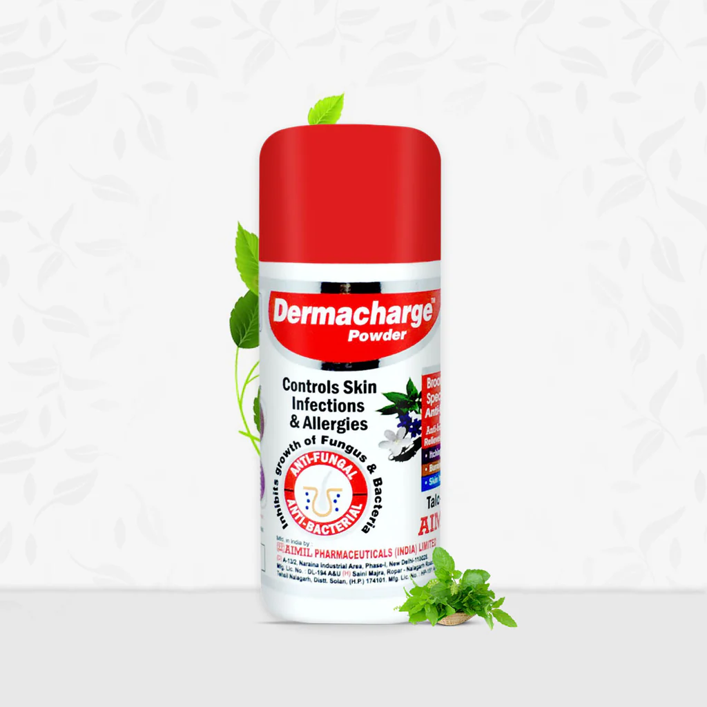 AIMIL Dermacharge Powder Jar of 100 GM