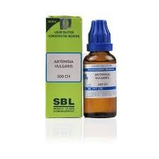 SBL Artemisia Vulgaris Dilution 200 CH Bottle of 30 ML