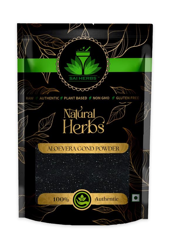 SAI HERBS Aloevera Gond Powder Packet of 100 GM