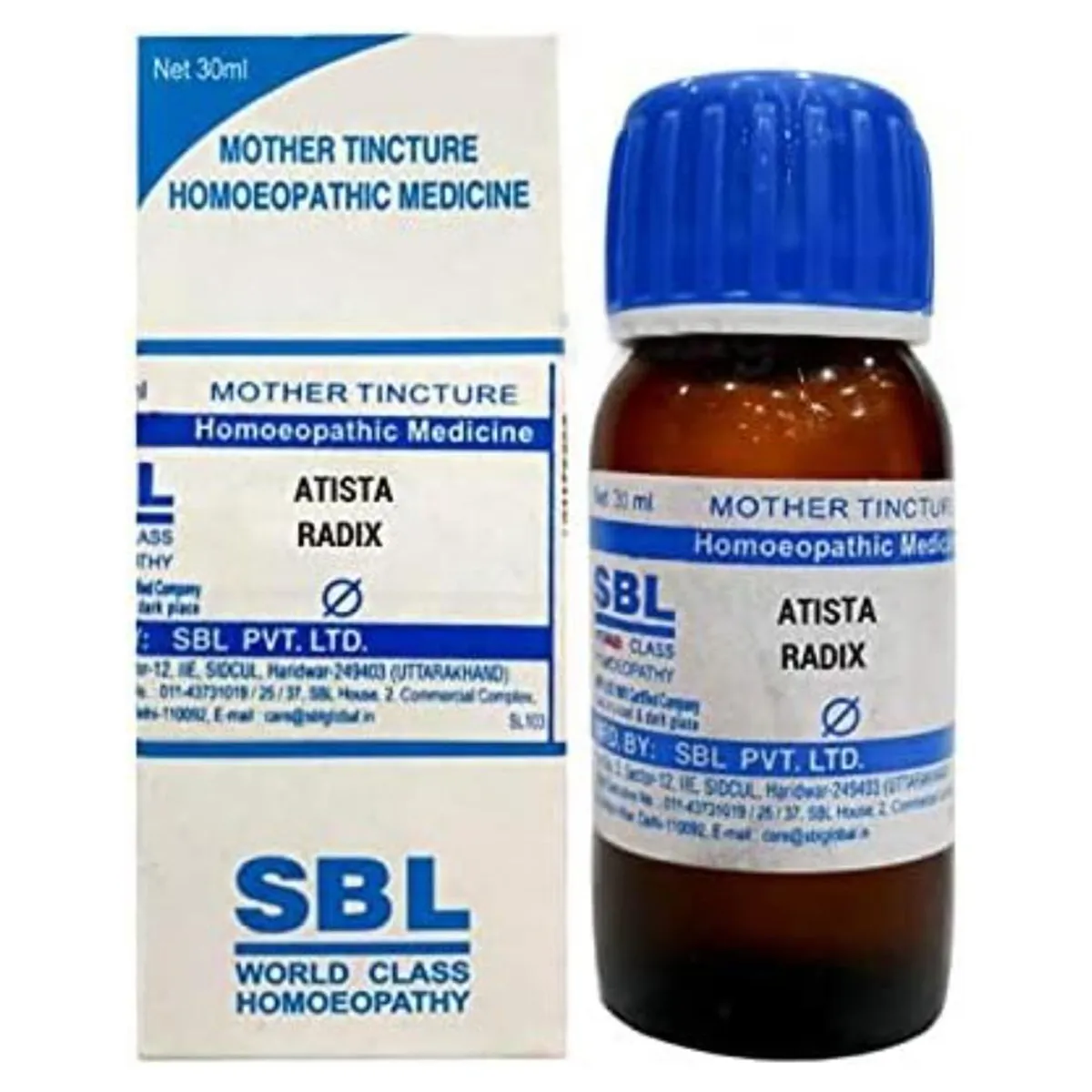 SBL Atista Radix Mother Tincture Q Bottle of 30 ML
