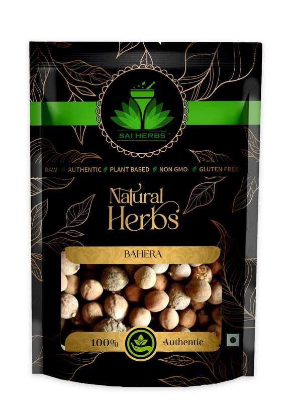 SAI HERBS Bahera Sabut Packet of 100 GM