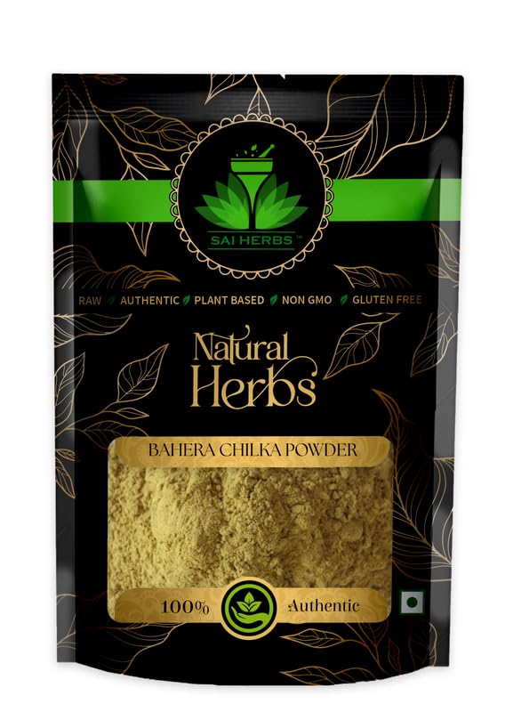 SAI HERBS Baheda Chilka Powder Packet of 100 GM