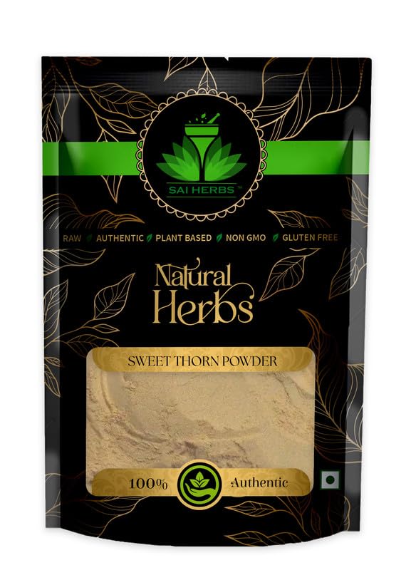 SAI HERBS Sweet Thorn Herb Powder Packet of 100 GM