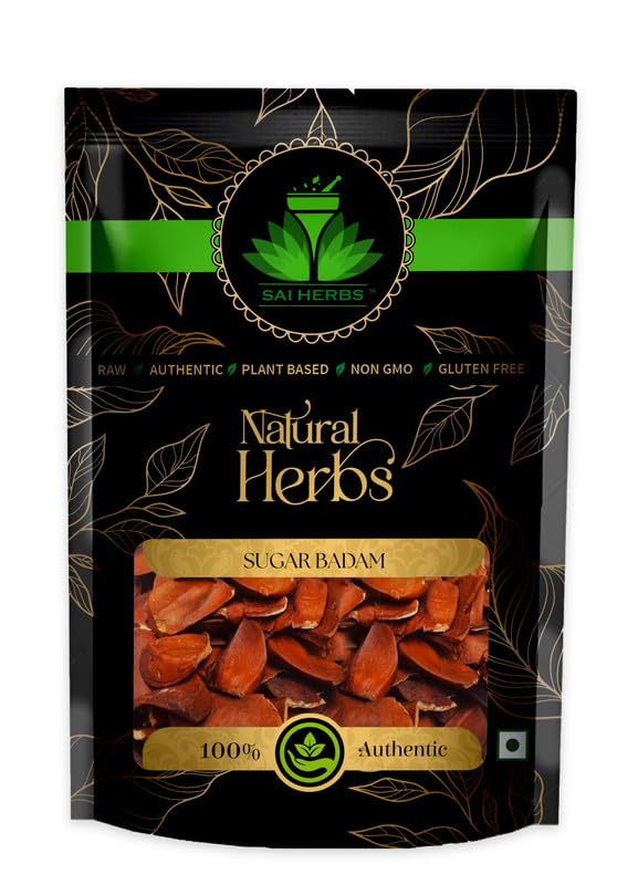 SAI HERBS Sugar Badam Packet of 100 GM