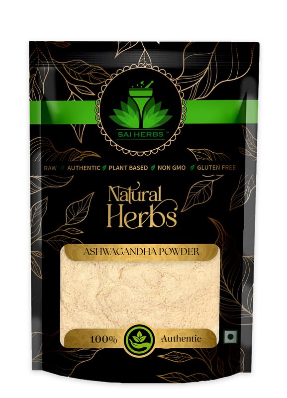 SAI HERBS Ashwagandha powder Packet of 100 GM