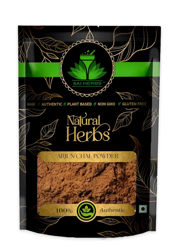 SAI HERBS Arjun Chal Powder Packet of 100 GM